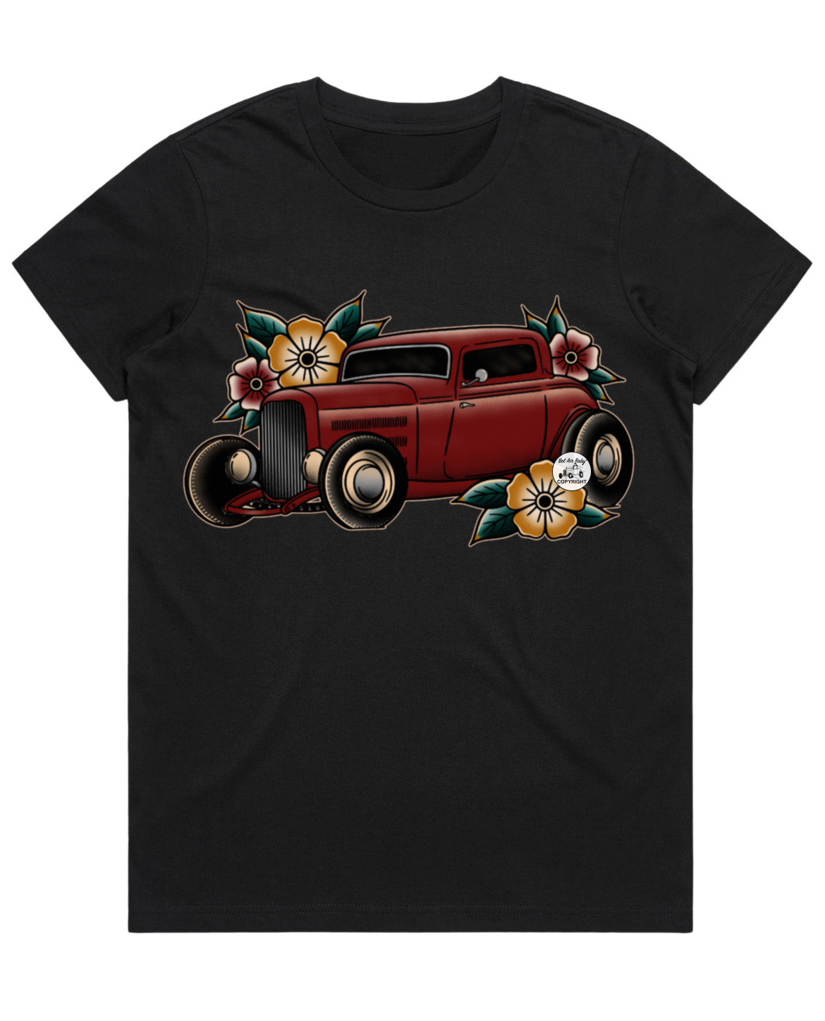 Hot Rod T-Shirt – 1932 Ford – Solo Speed Shop – Vintage Car – Black Graphic Tee