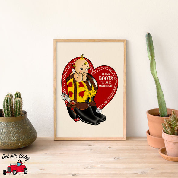 Bet My Boots Print