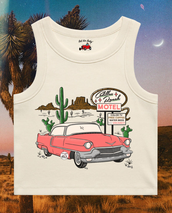 Cadillac Ranch Cropped Tank