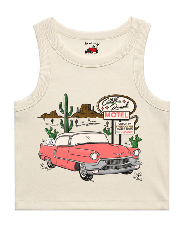 Cadillac Ranch Cropped Tank