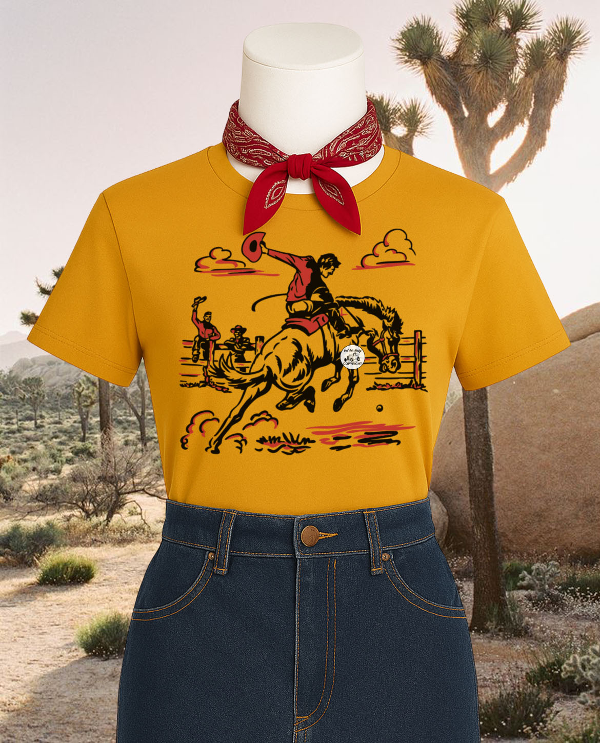 Cowboy Rodeo Tee