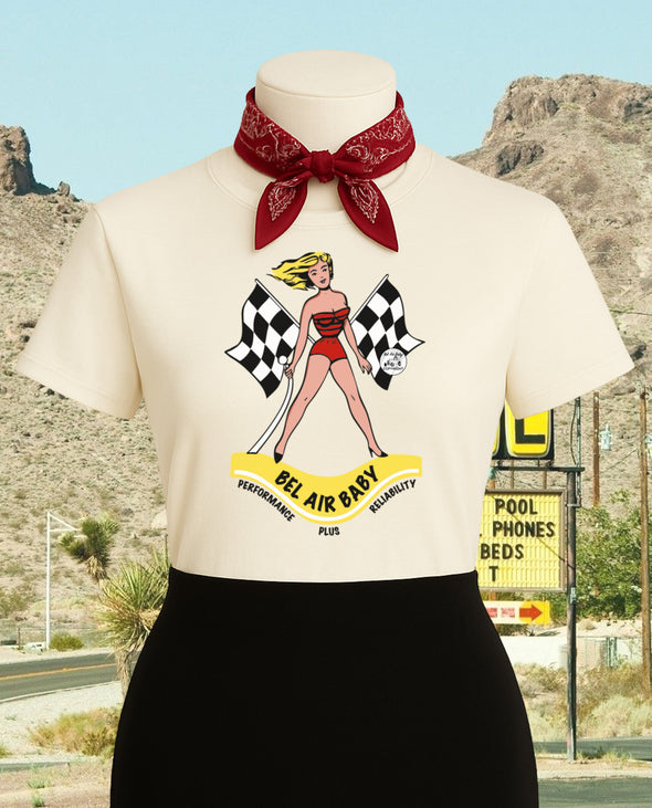 60's Drag Racing Pinup Tee