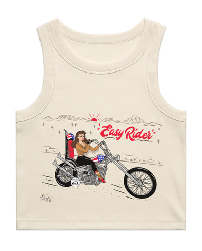 Easy Rider Cropped Tank