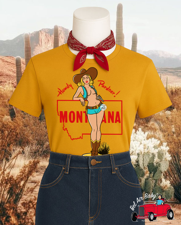 Montana Vintage Pinup Tee