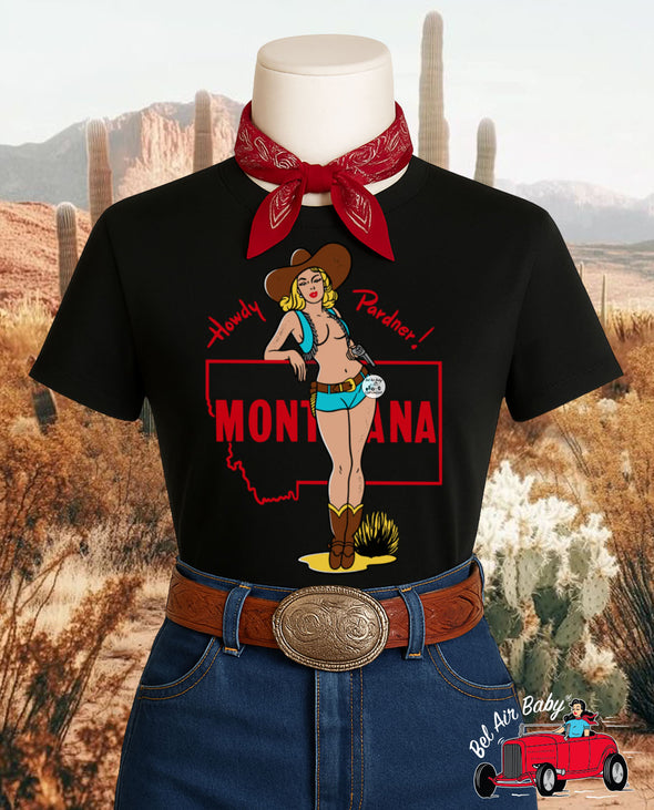 Montana Vintage Pinup Tee