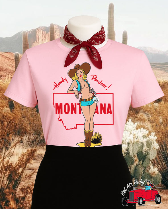 Montana Vintage Pinup Tee