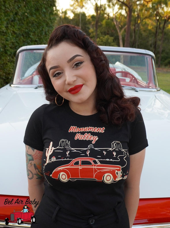 Ladies Black Tees