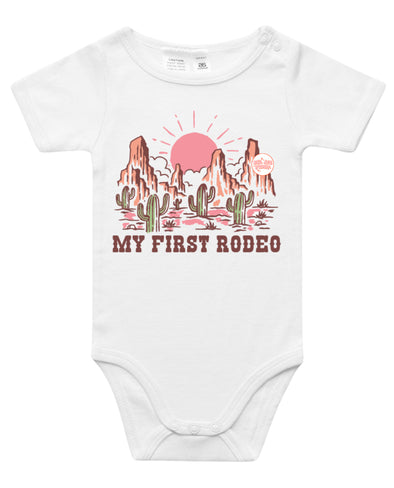 My First Rodeo Baby Bodysuit