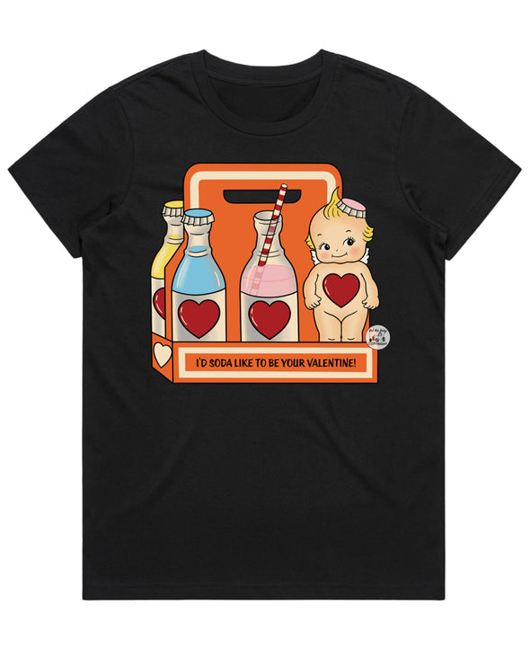 Soda Valentines Kids Tee
