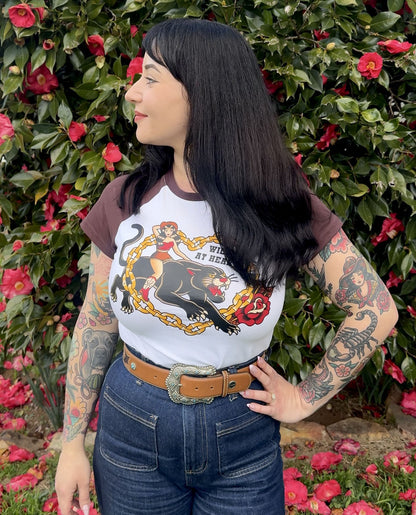 Wild at Heart Raglan Baby Tee