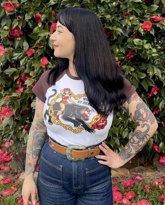 Wild at Heart Raglan Baby Tee