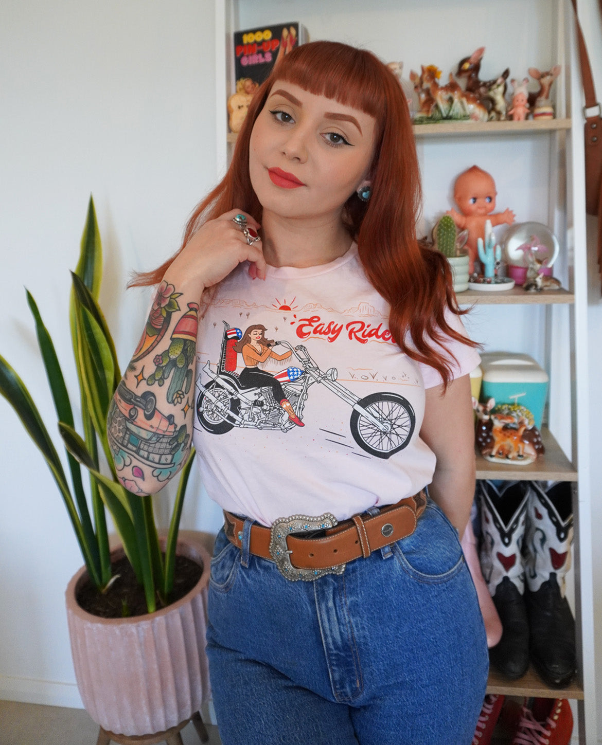 Easy Rider T Shirt Vintage Pinup Car Retro Chevy Online | Bel Air Baby ...