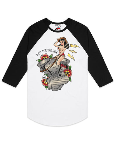 Keep On Truckin' Raglan Tee