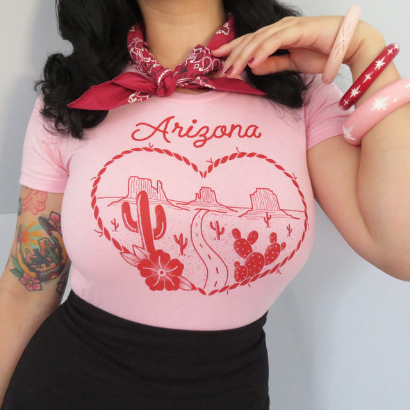 Road Trip to Arizona Ladies T shirt | Bel Air Baby 