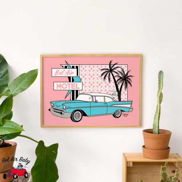 Bel Air Motel Print