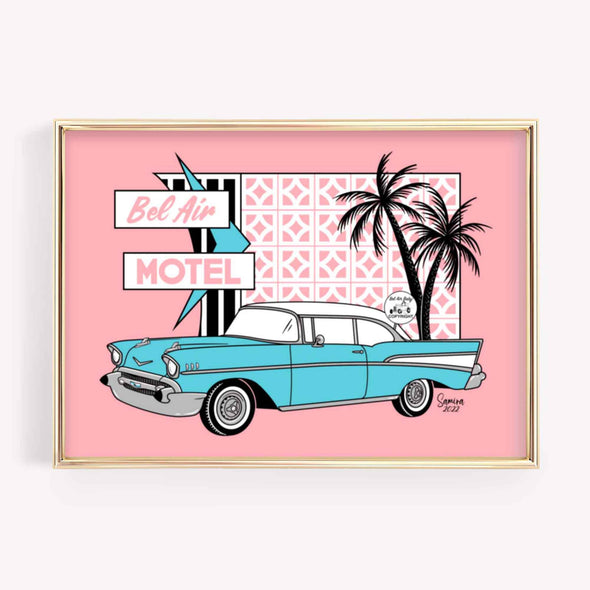 Bel Air Motel Print