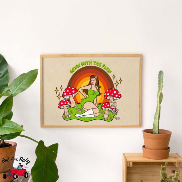 Grow With The Flow Print