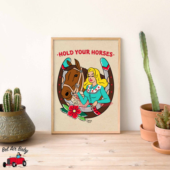 Hold Your Horses Print