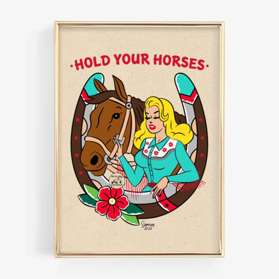 Hold Your Horses Print